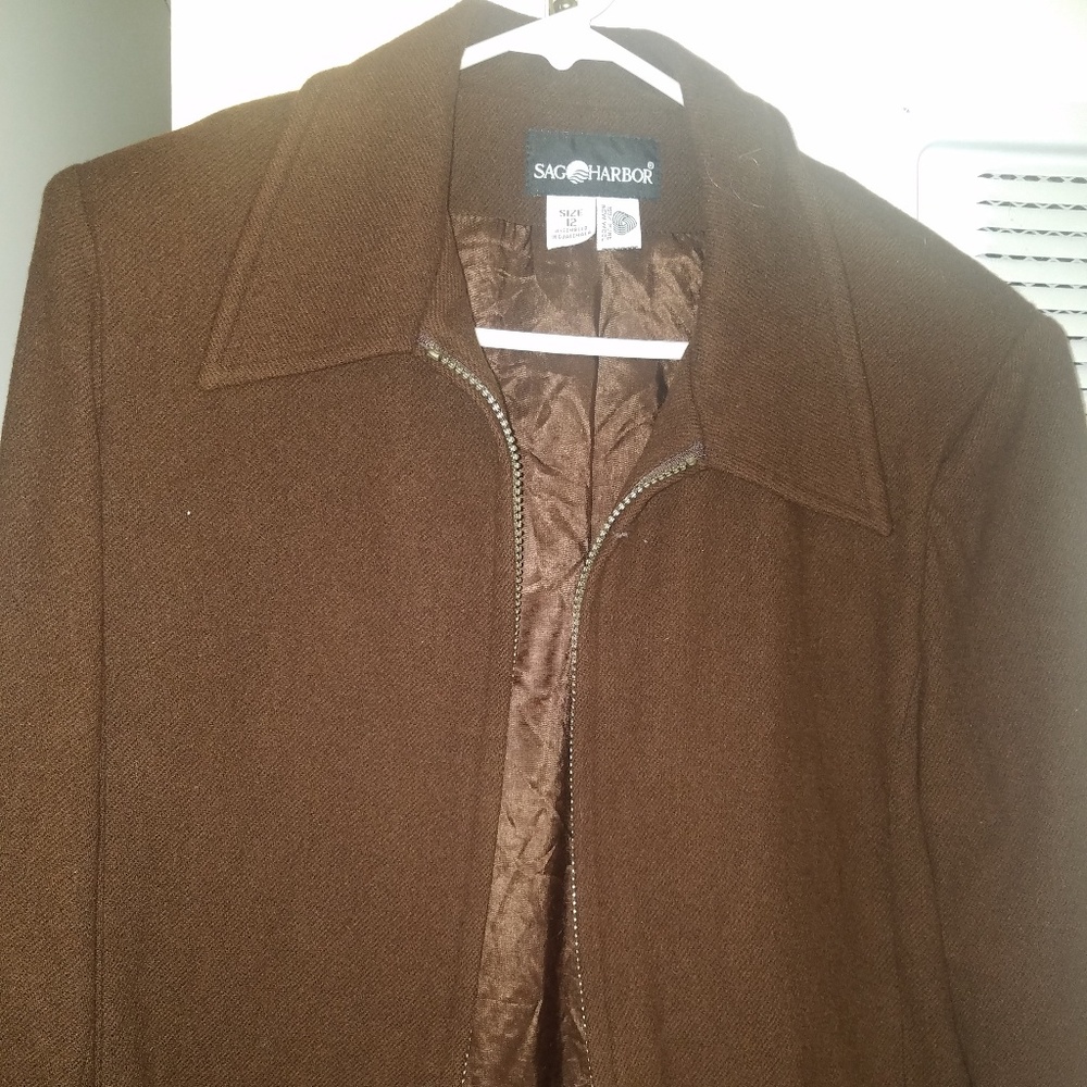 Sag Harbor 100% WOOL Jacket